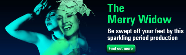 The Merry Widow. Be swept off your feet by this sparkling period production | Find our more